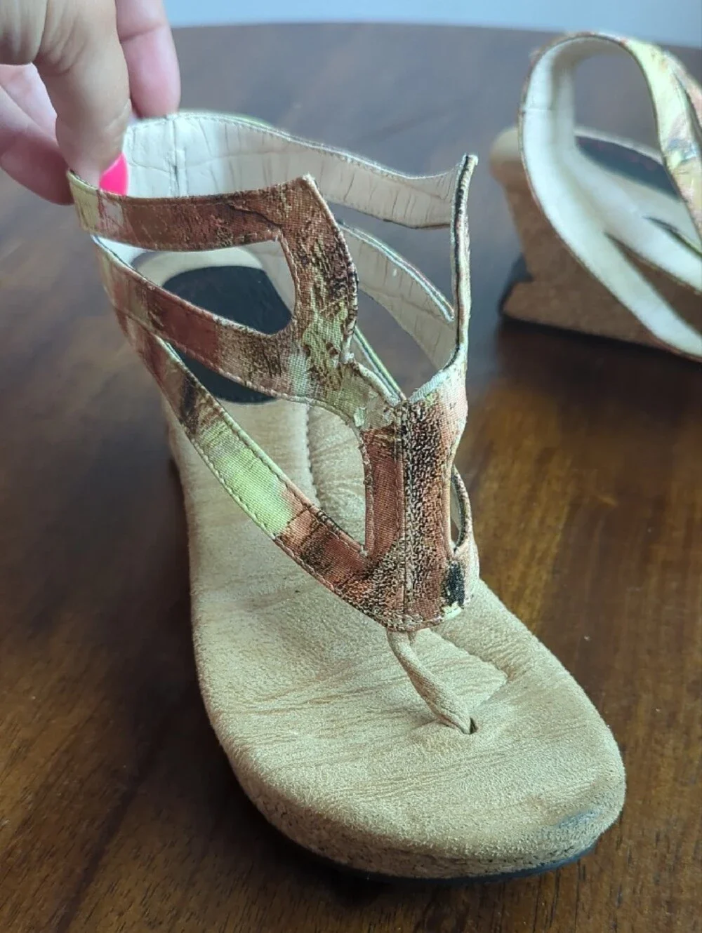 Modzori Wedge‎ Sandals size 7
